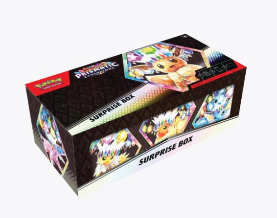 Pokémon Prismatic Evolutions Surprise Box