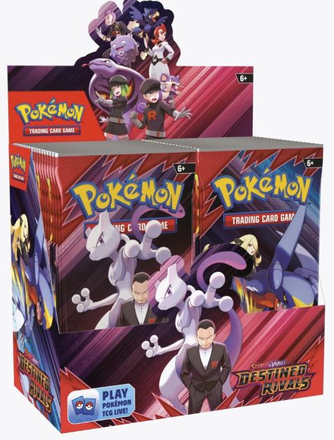 Pokemon Destined Rivals Booster Box SV10 (preorder release 5/30/25)