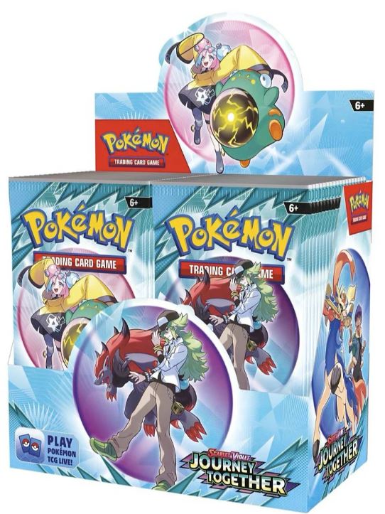 Pokémon Journey Together Booster Box (Pre-order 3/28/25 release) (LIMITED 2 PER CUSTOMER)