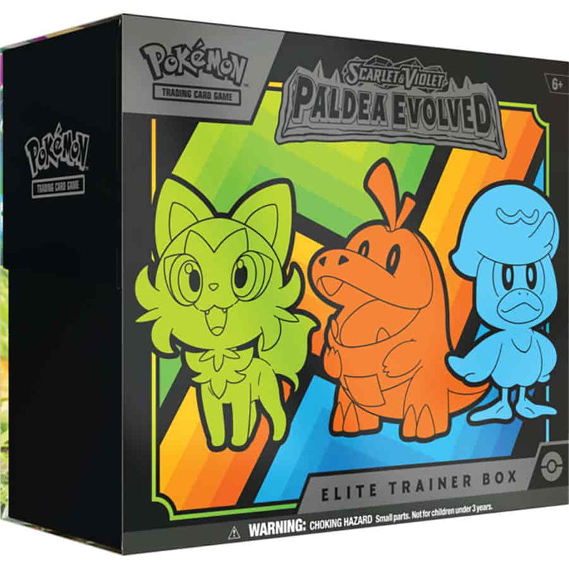Pokemon Paldea Evolved Elite Trainer Box (Release Date 6-9-23)